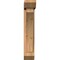 Ekena Millwork Thorton Slat Smooth Bracket w/ Offset Brace, Western Red Cedar, 5 1/2"W x 18"D x 30"H BKT0604X18X30THR06SWR - alternate 2